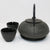 Dragonfly Taupe 24oz Cast Iron Tea Set