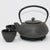 Dragonfly Taupe 24oz Cast Iron Tea Set