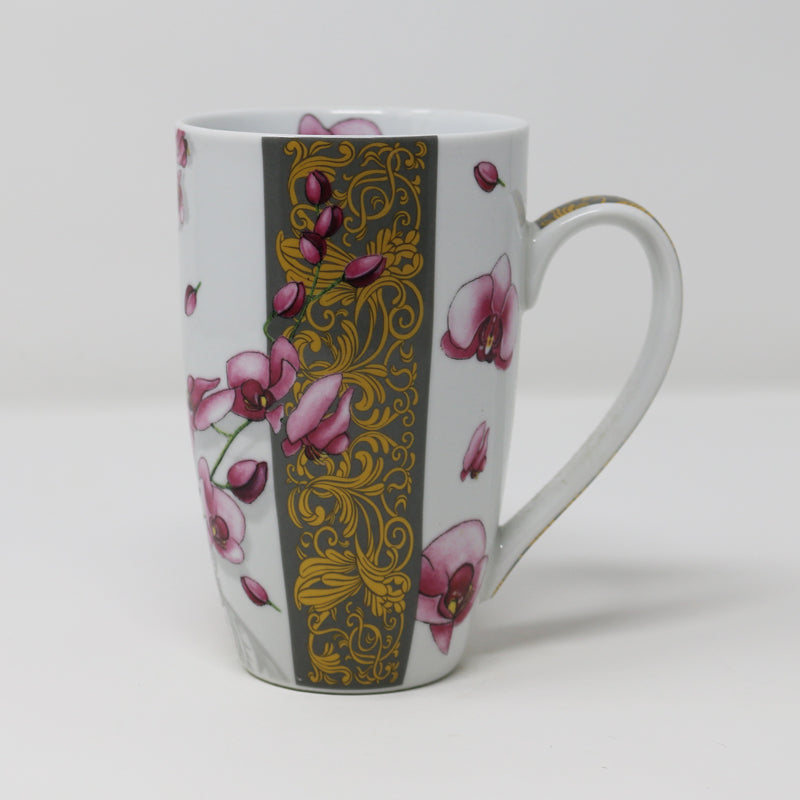 Orchid Paisley Mug
