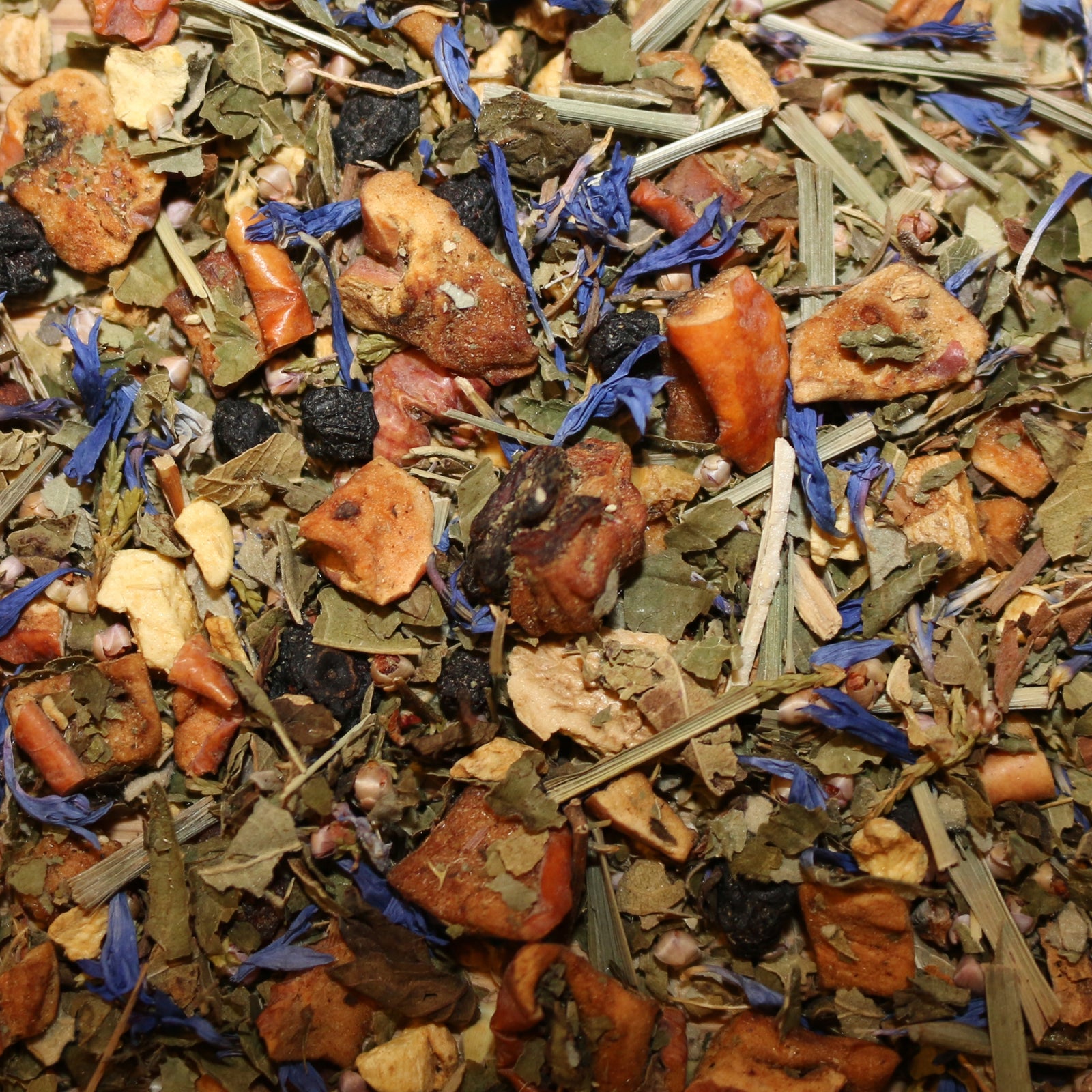 Blueberry Ginger Herbal Tisane