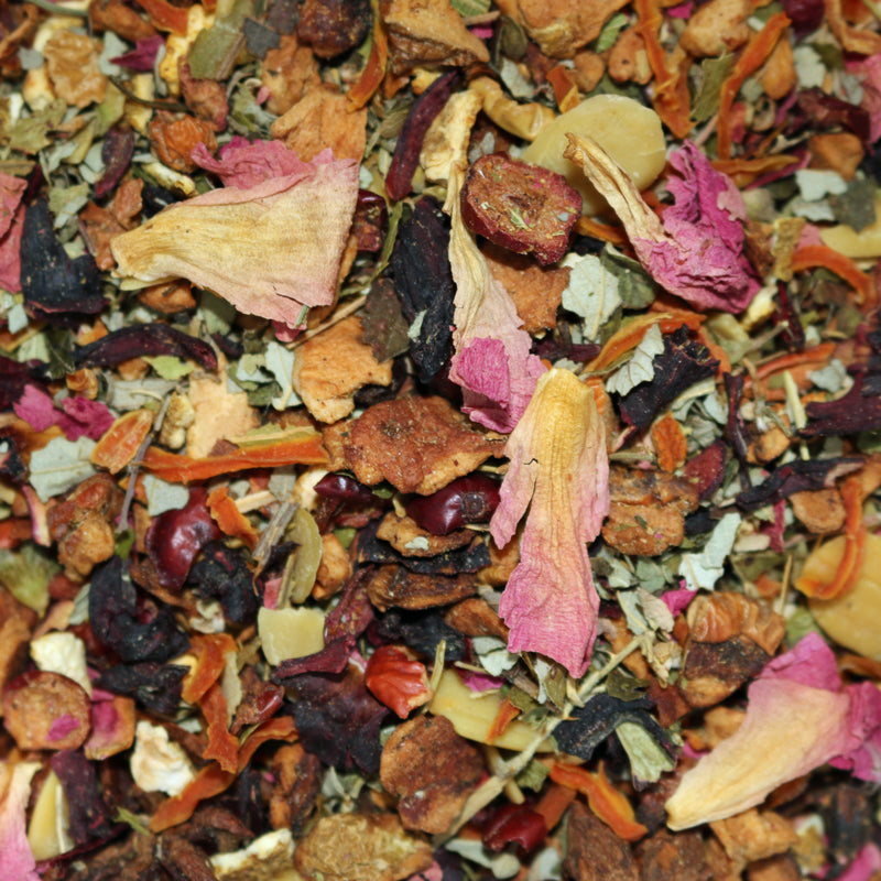 Candied Pomegranate Herbal Tisane