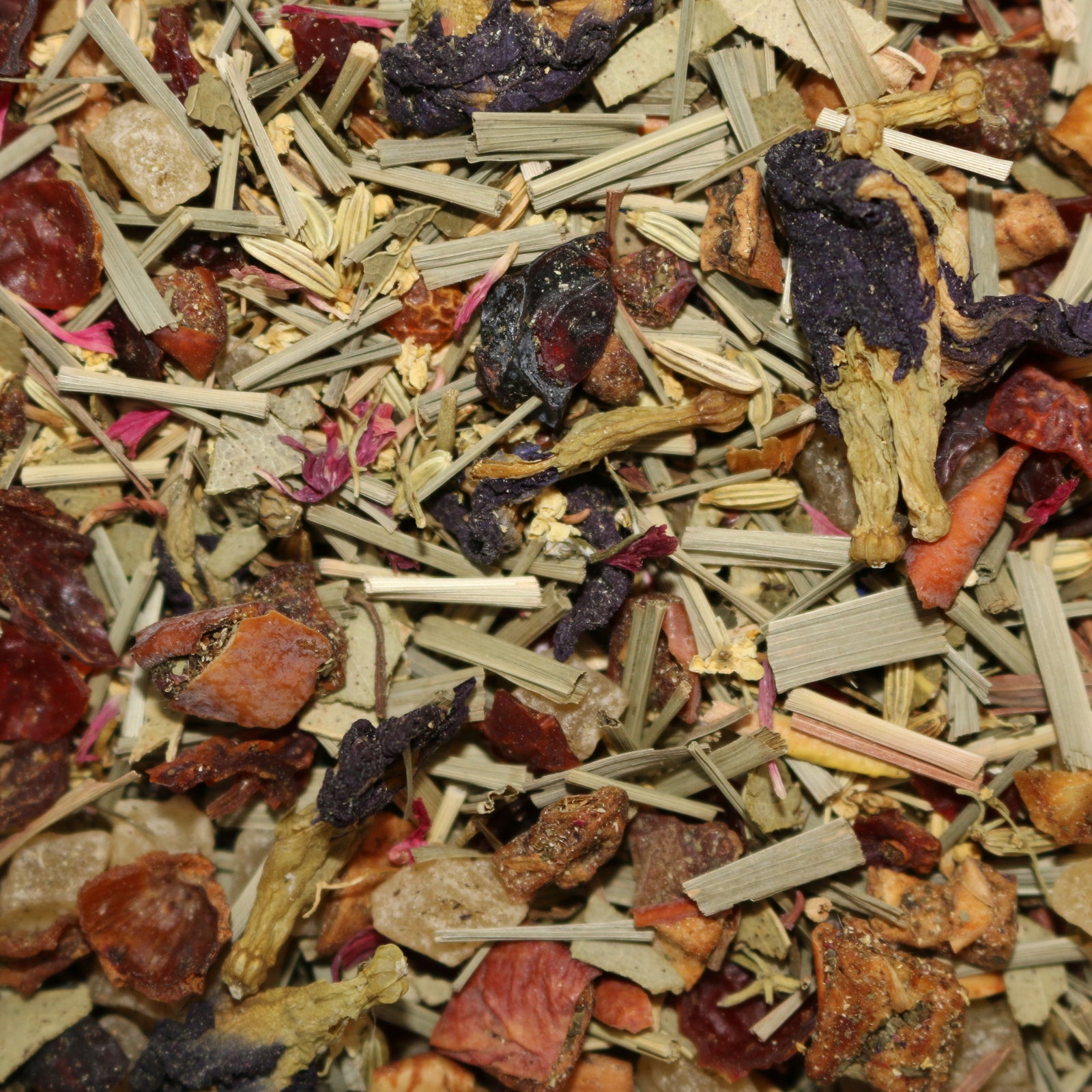 Elderflower Strawberry Herbal Tisane