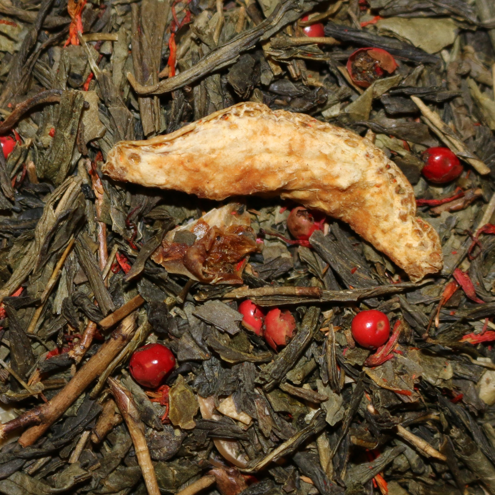 Orange & Almond Green Tea