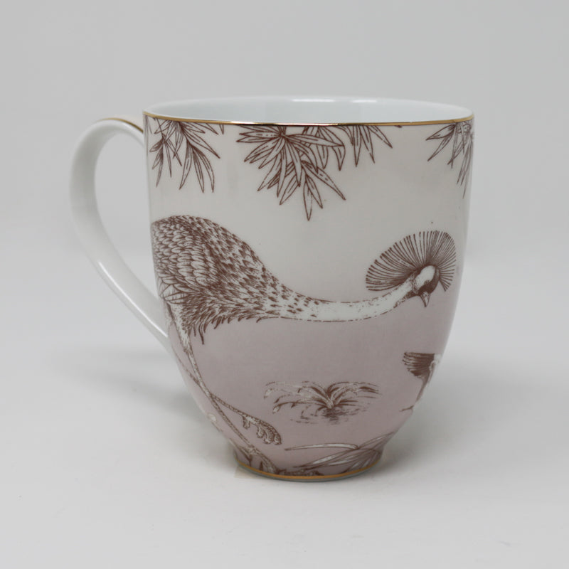 Metallic Peacock Mug