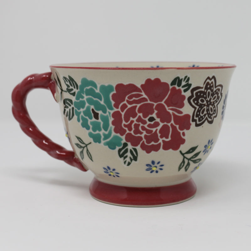 Peony Floral Mug