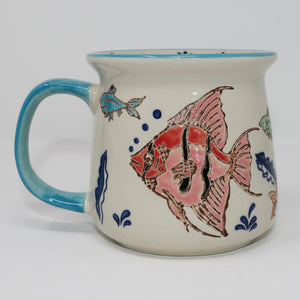 Pink Fish Mug