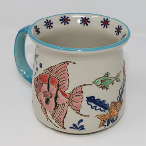 Pink Fish Mug