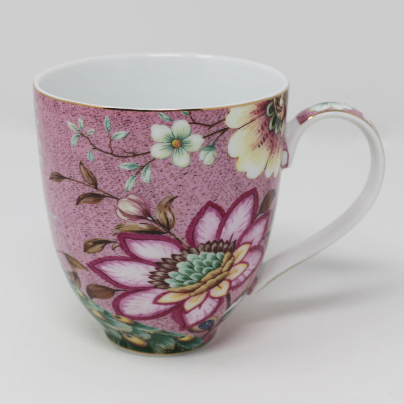 Pink Peacock Mug