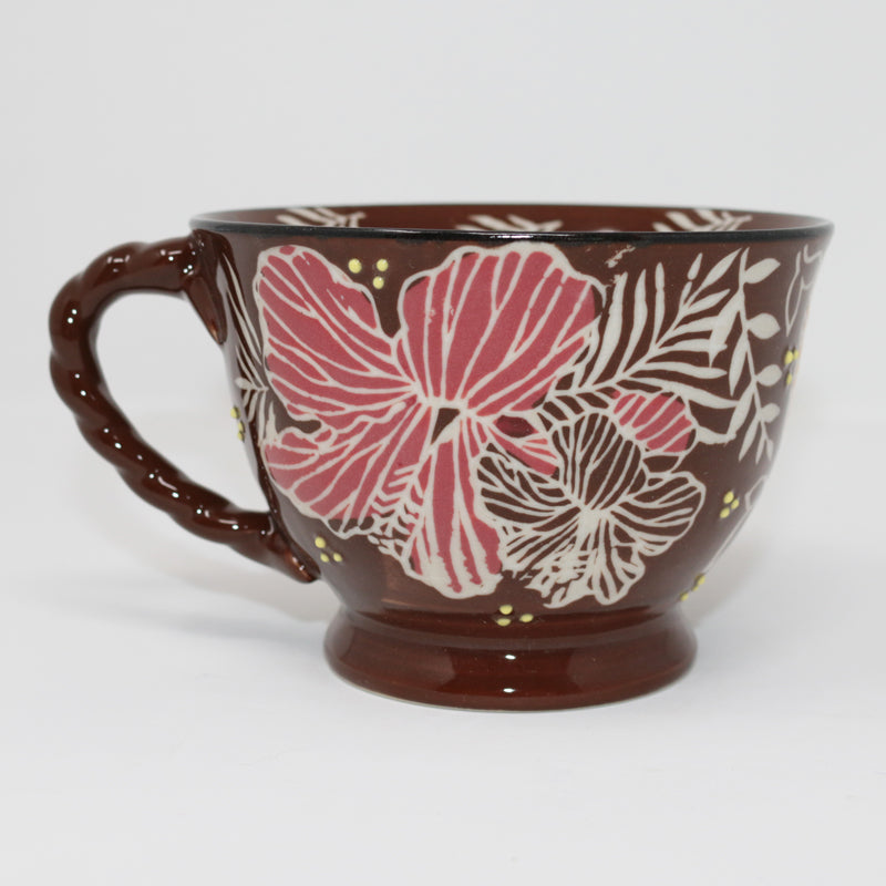 Red Hibiscus Mug