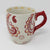 Red Paisley Mug